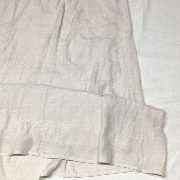 JM Collection Beige A-Line Skirt - Picture 3 of 8